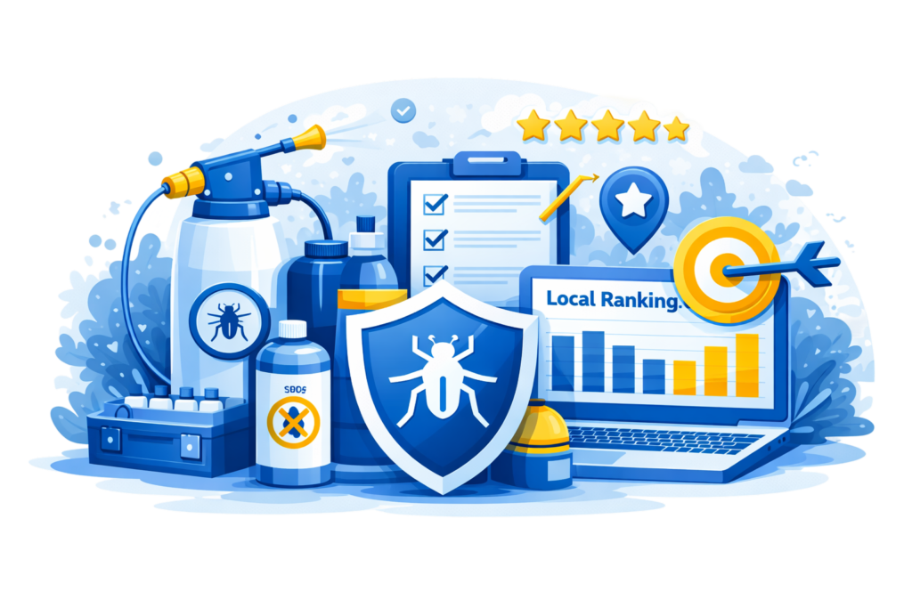 Pest control SEO services local search optimization