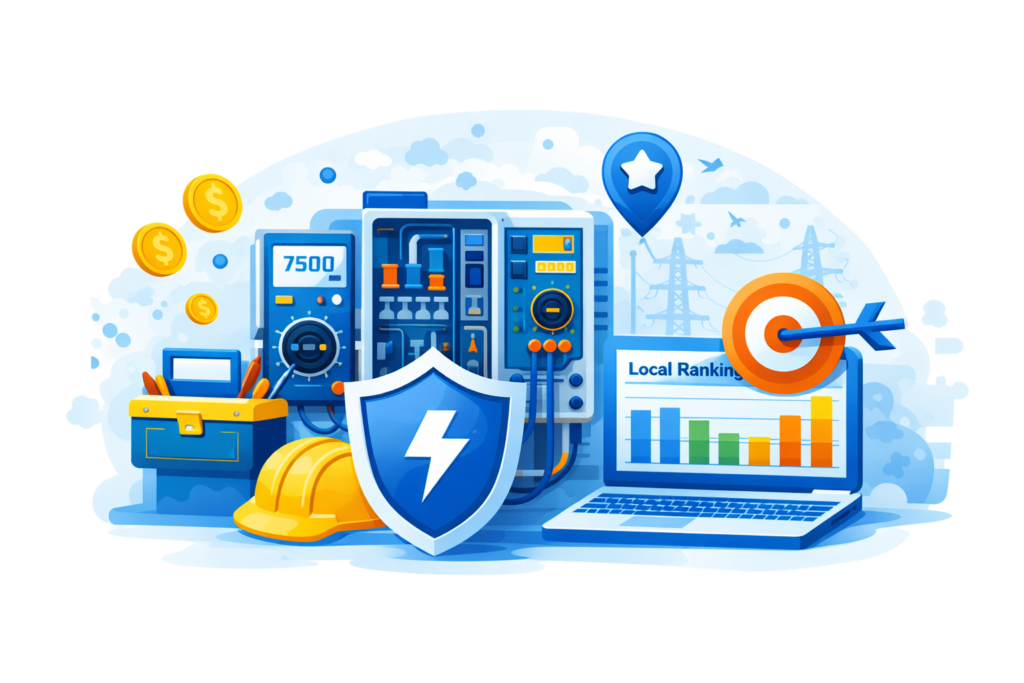 Electrician SEO services local search optimization